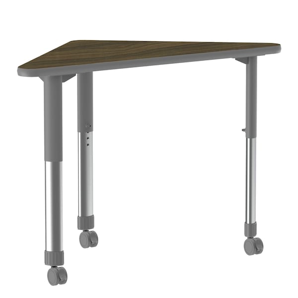 HPL Collaborative Desk - Casters - Wing